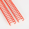 Binding Twin Wire Spiral Notebook Wire Double Metal Spiral Coil 0.8mm Thick