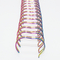 180 Sheets 7/8'' Twin Wire Loops Manual Spiral Binding Metal Binding Ring
