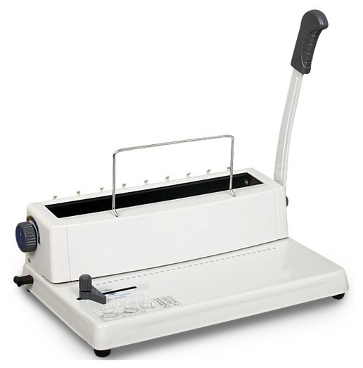 8.47mm Pitch 4mm Hole Twin Wire Binding Machine For A4 Paper
