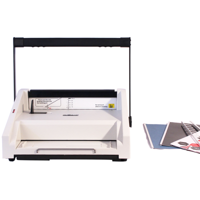 V30 Office School Desktop 11 Pins 12 Pins Velo Strips Binding Binder Machine Manual Punching Electric Velo Binding Machine for Office