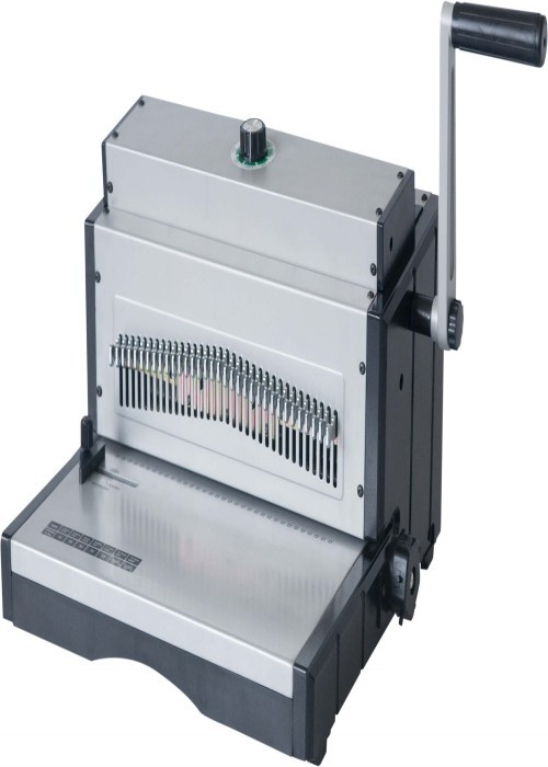 Multi Functional Desktop Wire Comb Press Strip Punching Binding Machine